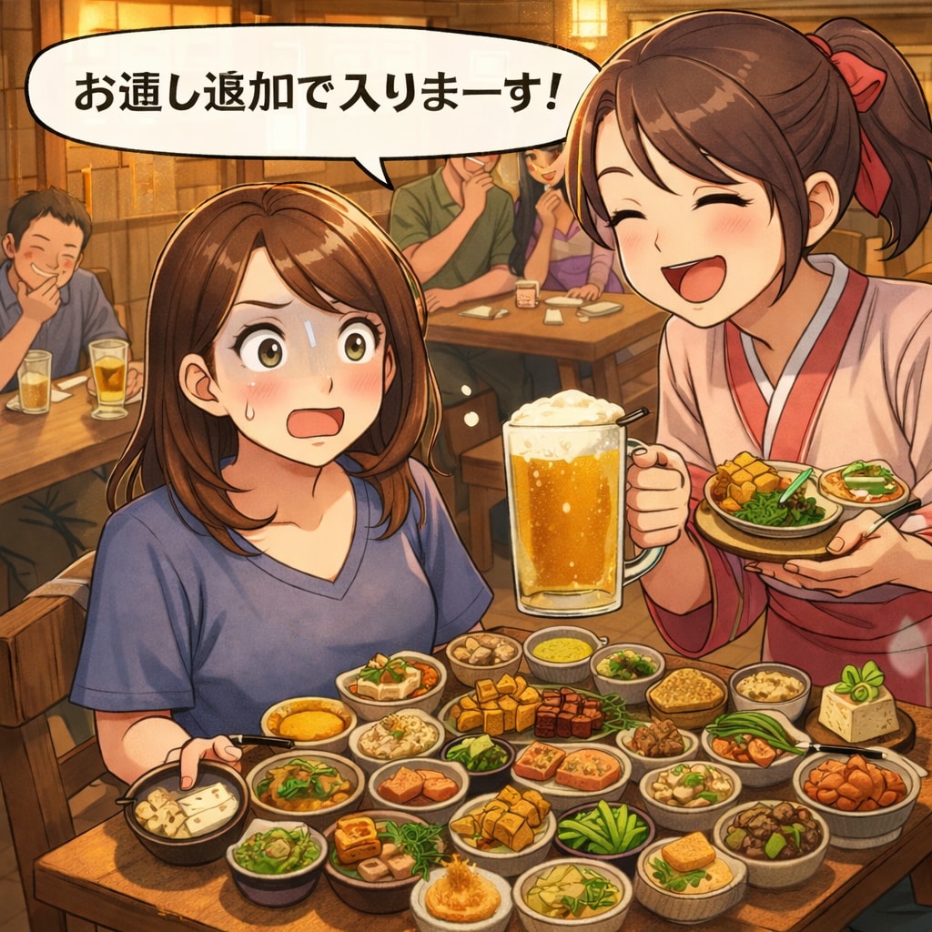 無限お通しの店