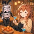 猫のいるバニーガールビールバーテンダーの出す唐揚げが名物のBAR 2枚目