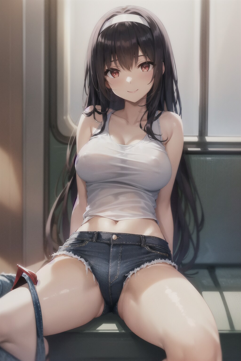 電車の女の子