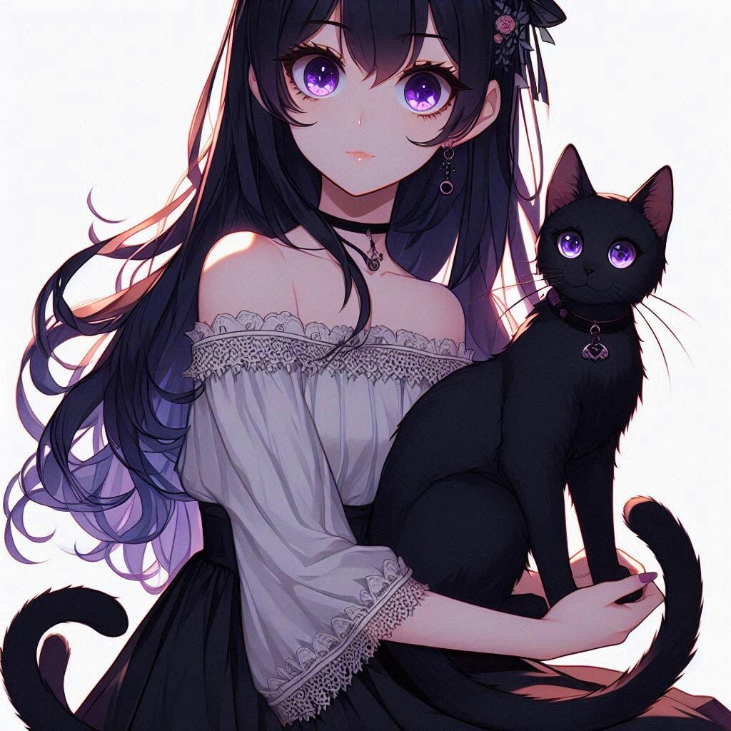 子猫と、ゴシックなうちの子★(12枚)