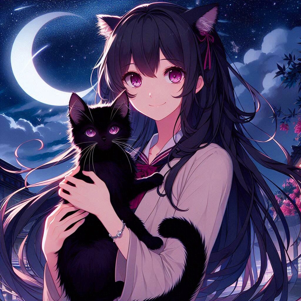 子猫と、ゴシックなうちの子★(12枚)