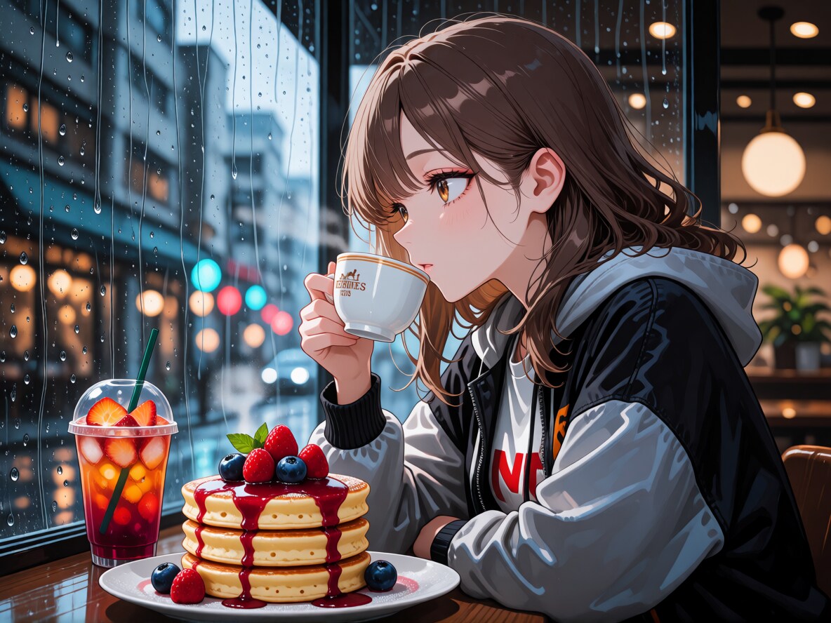 完璧なパンケーキ | の人気AIイラスト・グラビア