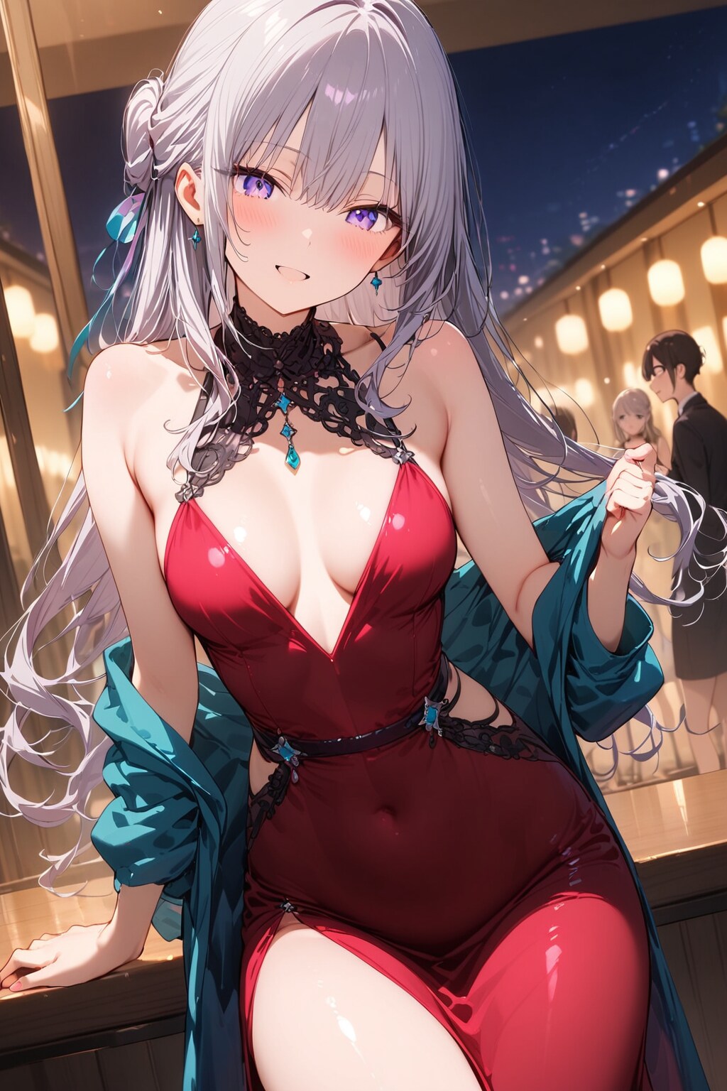 (818HQ)銀髪ちゃんドレスI2I