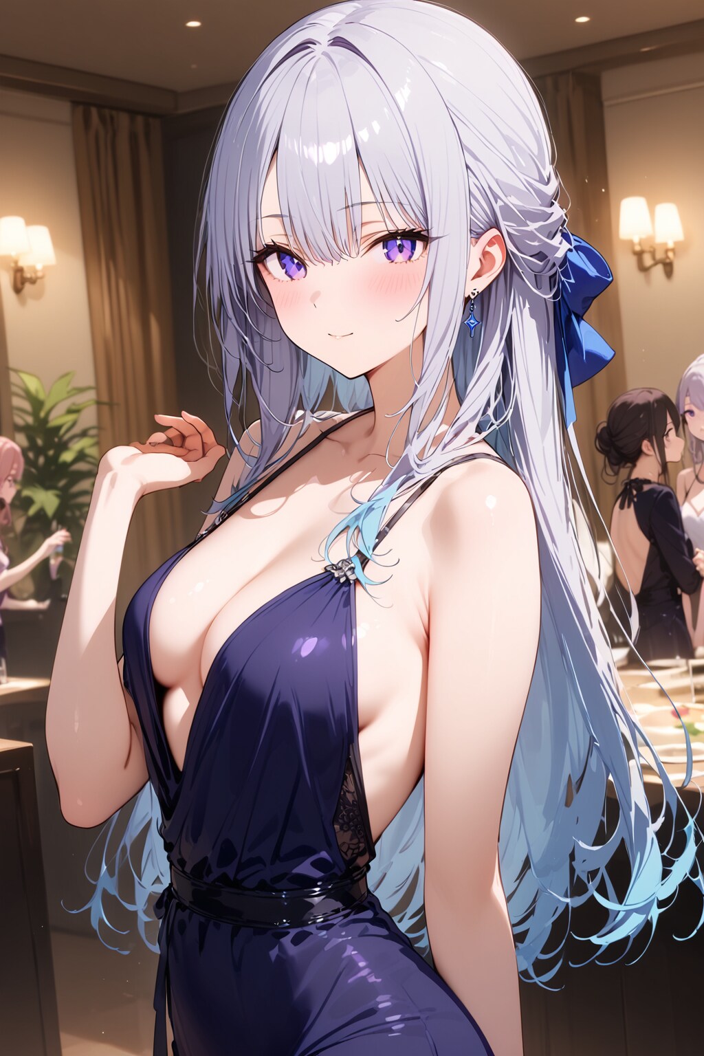 (818HQ)銀髪ちゃんドレスI2I