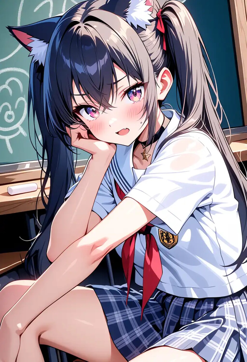 猫耳娘「何じっと見てるのよ」