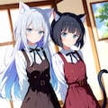 うちのクロミナとユキネ　その２ 4枚目