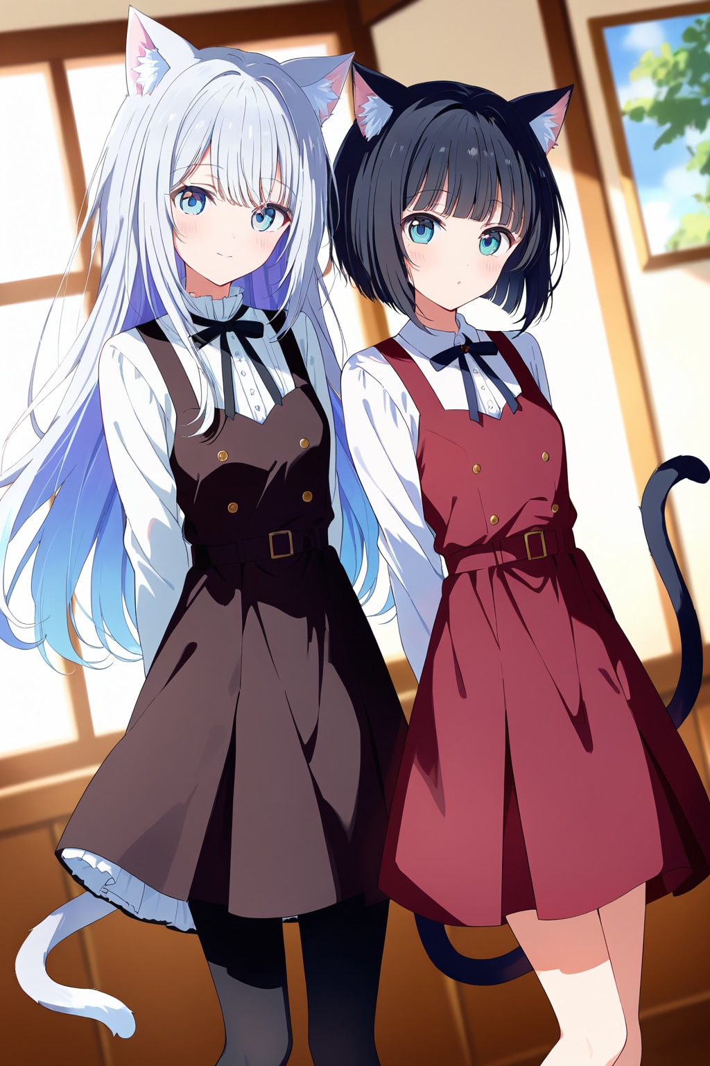 うちのクロミナとユキネ　その２