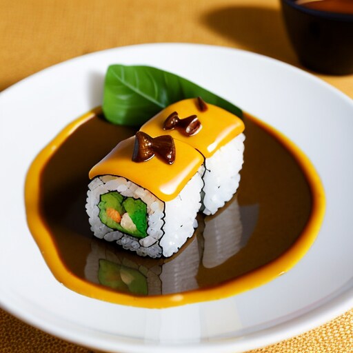 栗モンブラン寿司 | の人気AIイラスト・グラビア