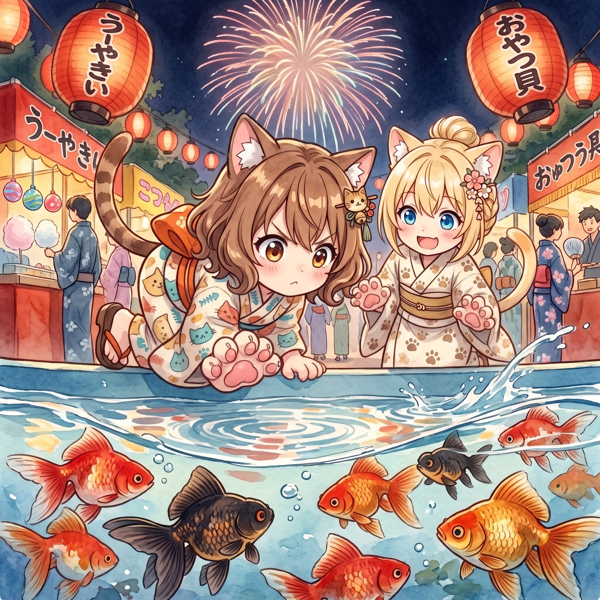 真剣勝負！狙いはアイツ！🐾 | の人気AIイラスト・グラビア