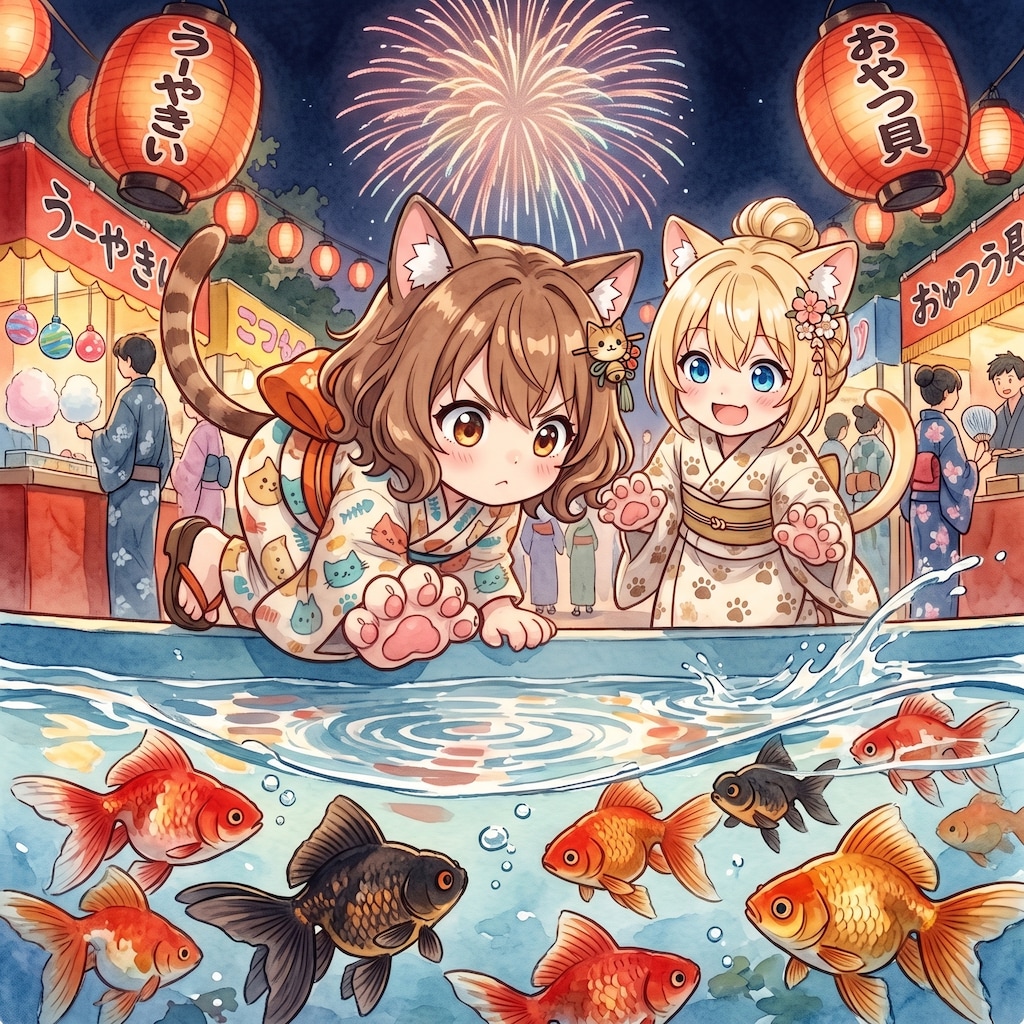 真剣勝負！狙いはアイツ！🐾