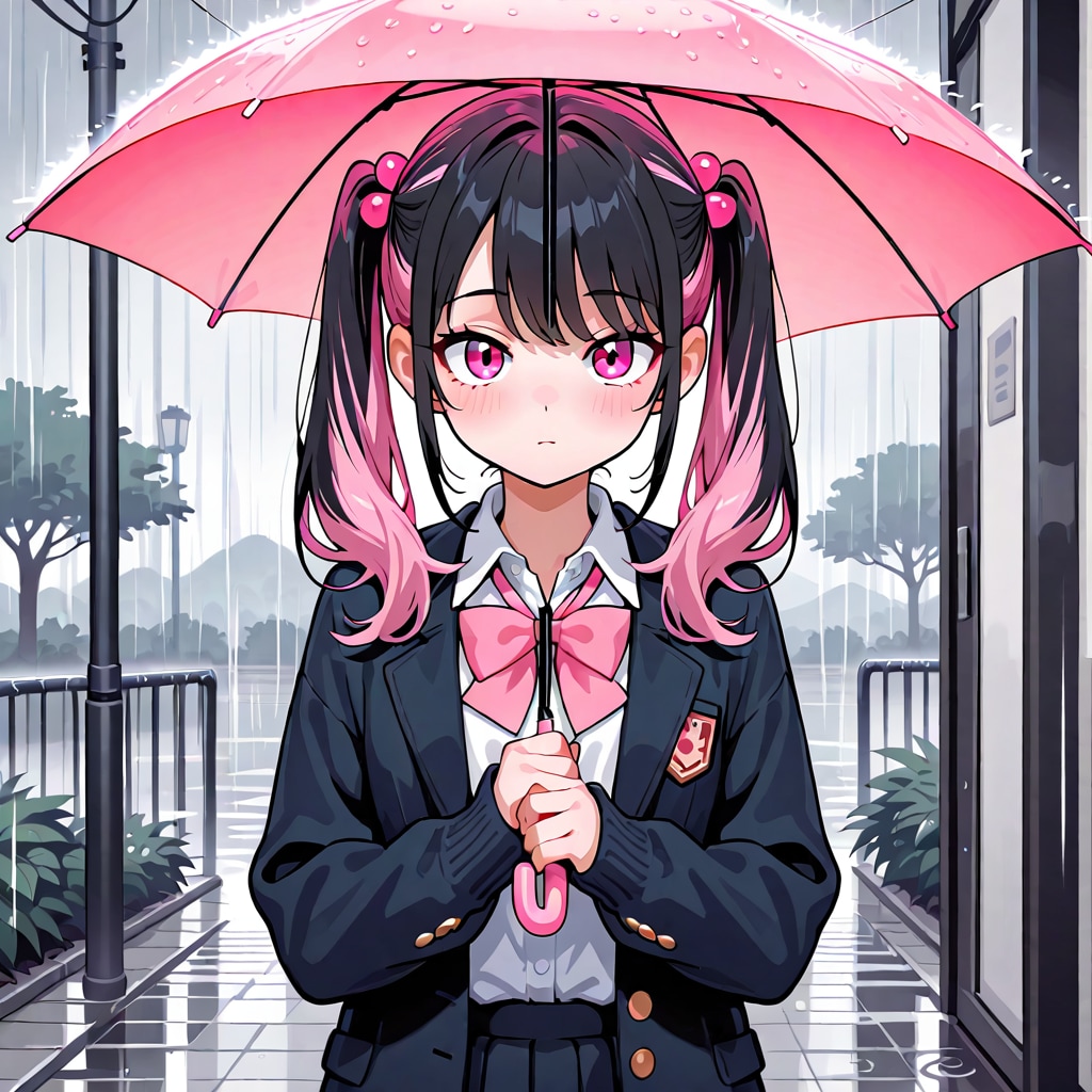 LILY、傘