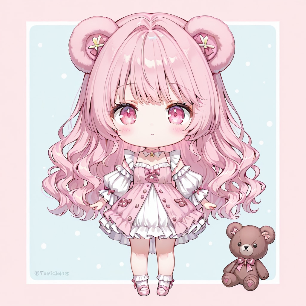 着せ替え人形風 | の人気AIイラスト・グラビア