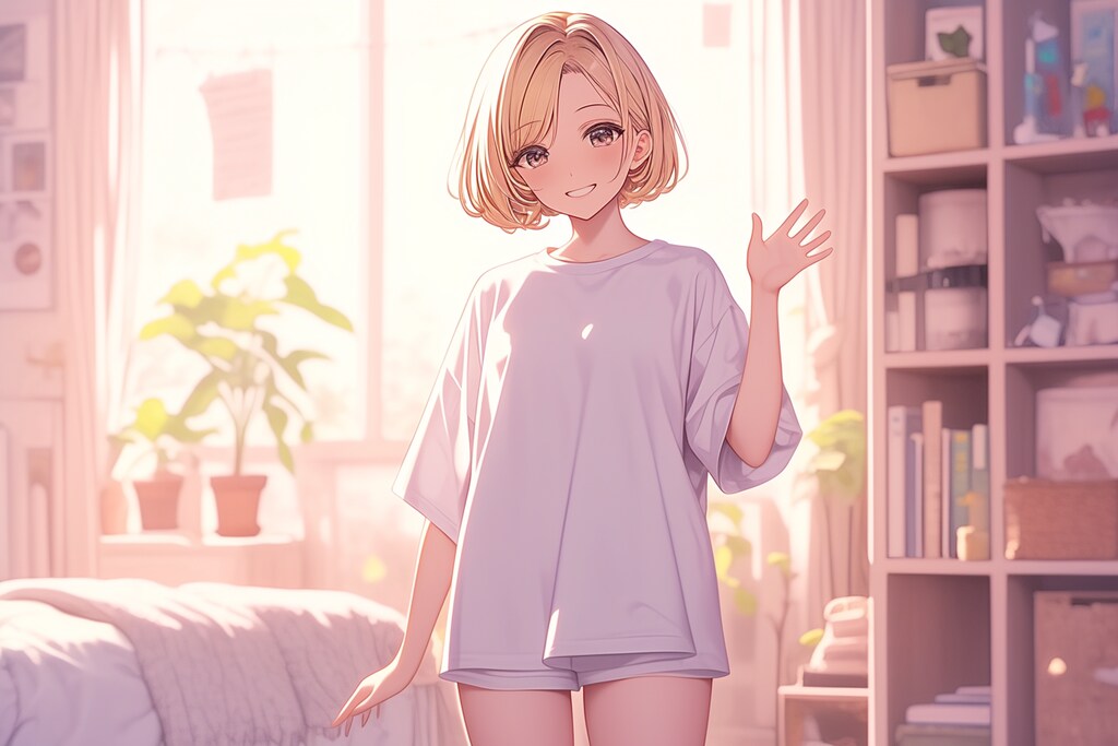 マッシュカットの子✨69