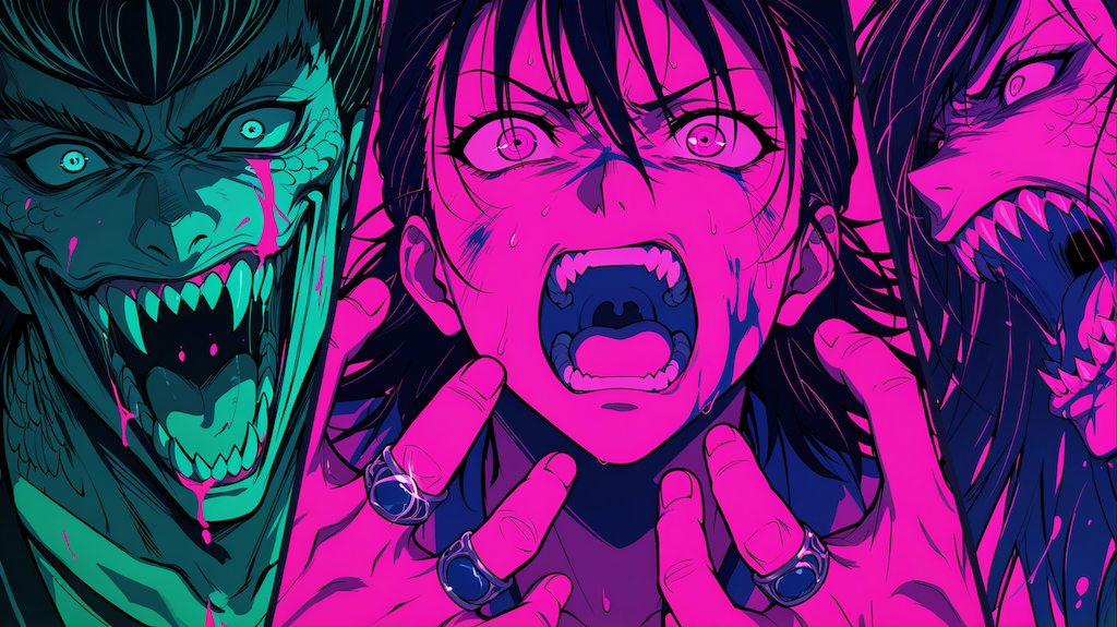 領域展開コマ割り(画像はお任せで）