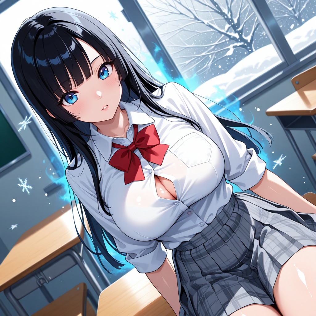 冷気のオーラエフェクト