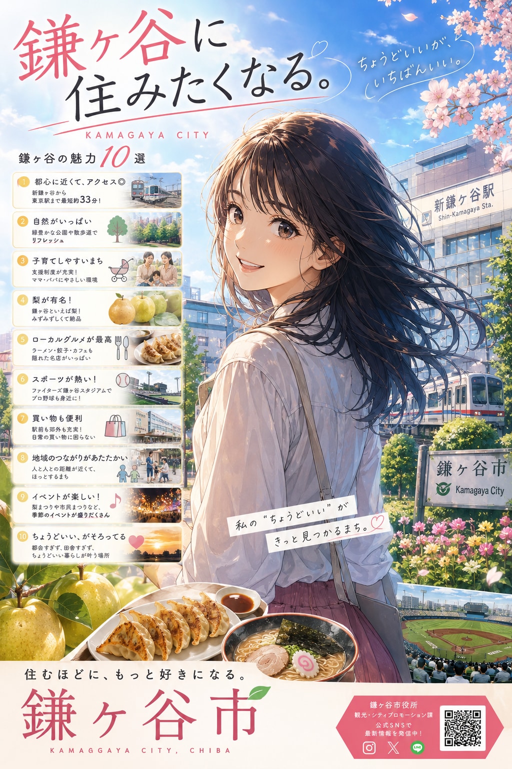 鎌ヶ谷に住みたくなる