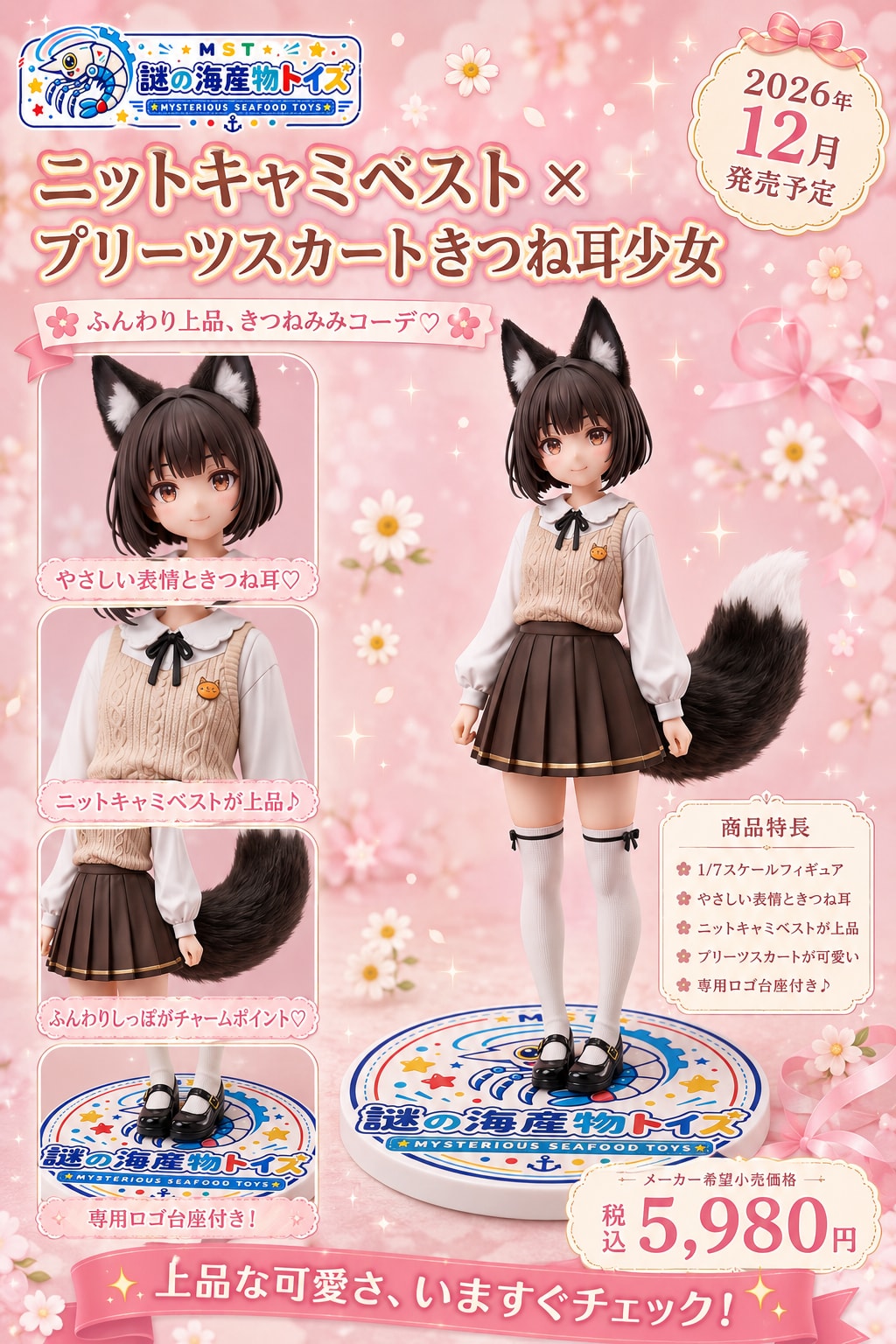 ケモミミキャミソール５種盛り！