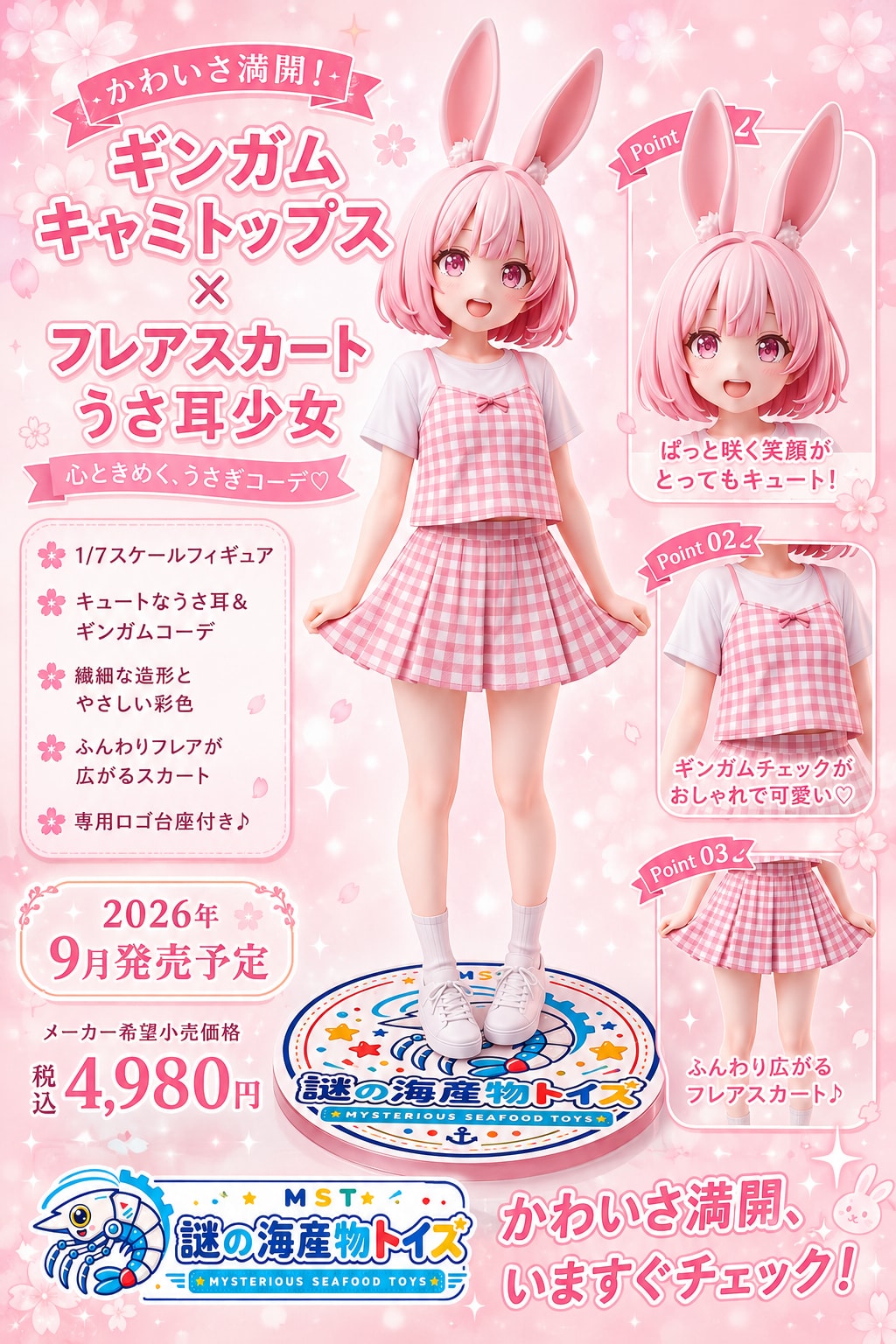 ケモミミキャミソール５種盛り！
