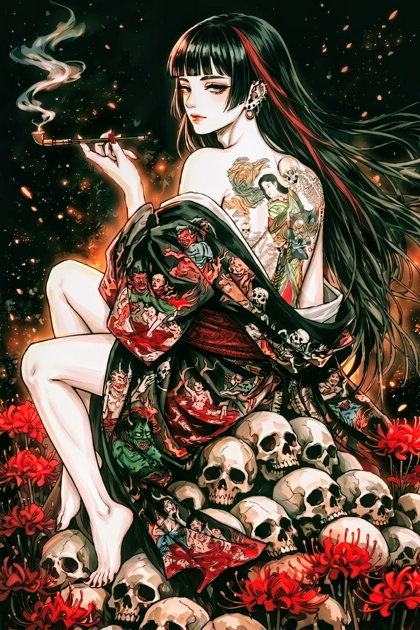 地獄太夫のように | の人気AIイラスト・グラビア