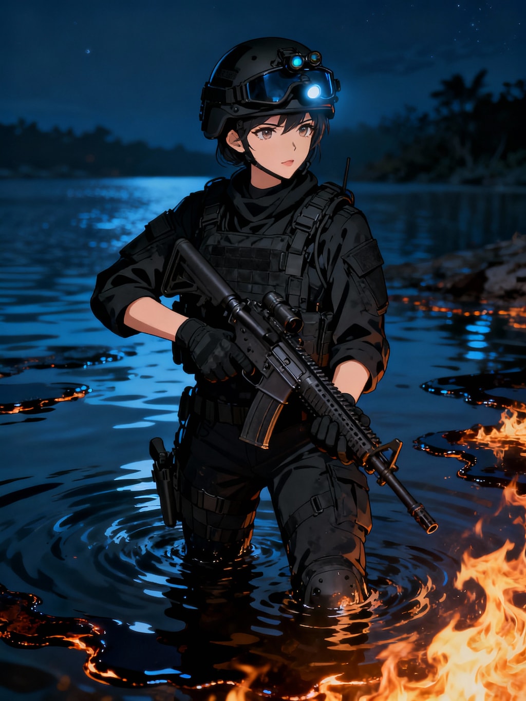 ここで何が起きたんだ？