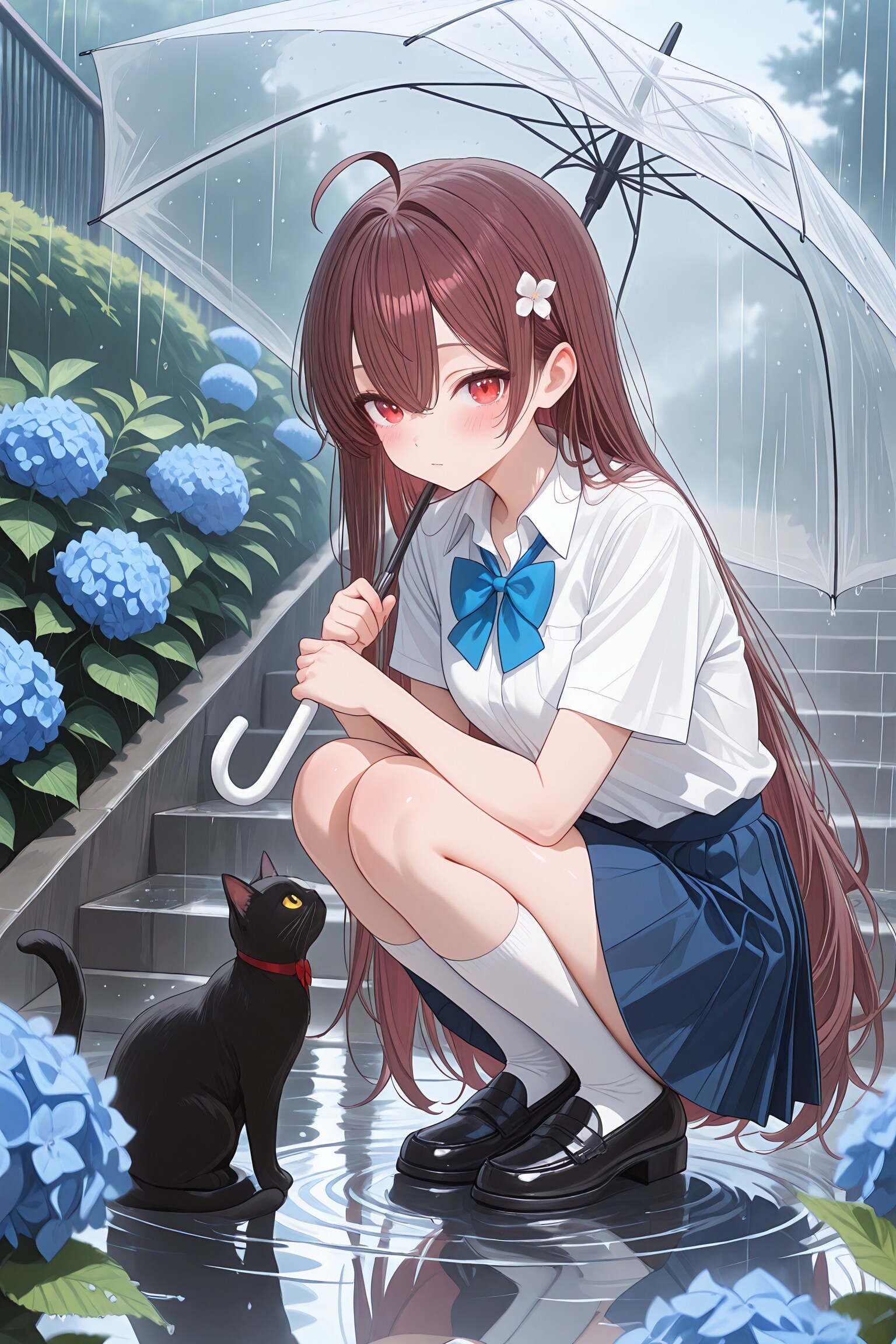 雨宿りしたいって