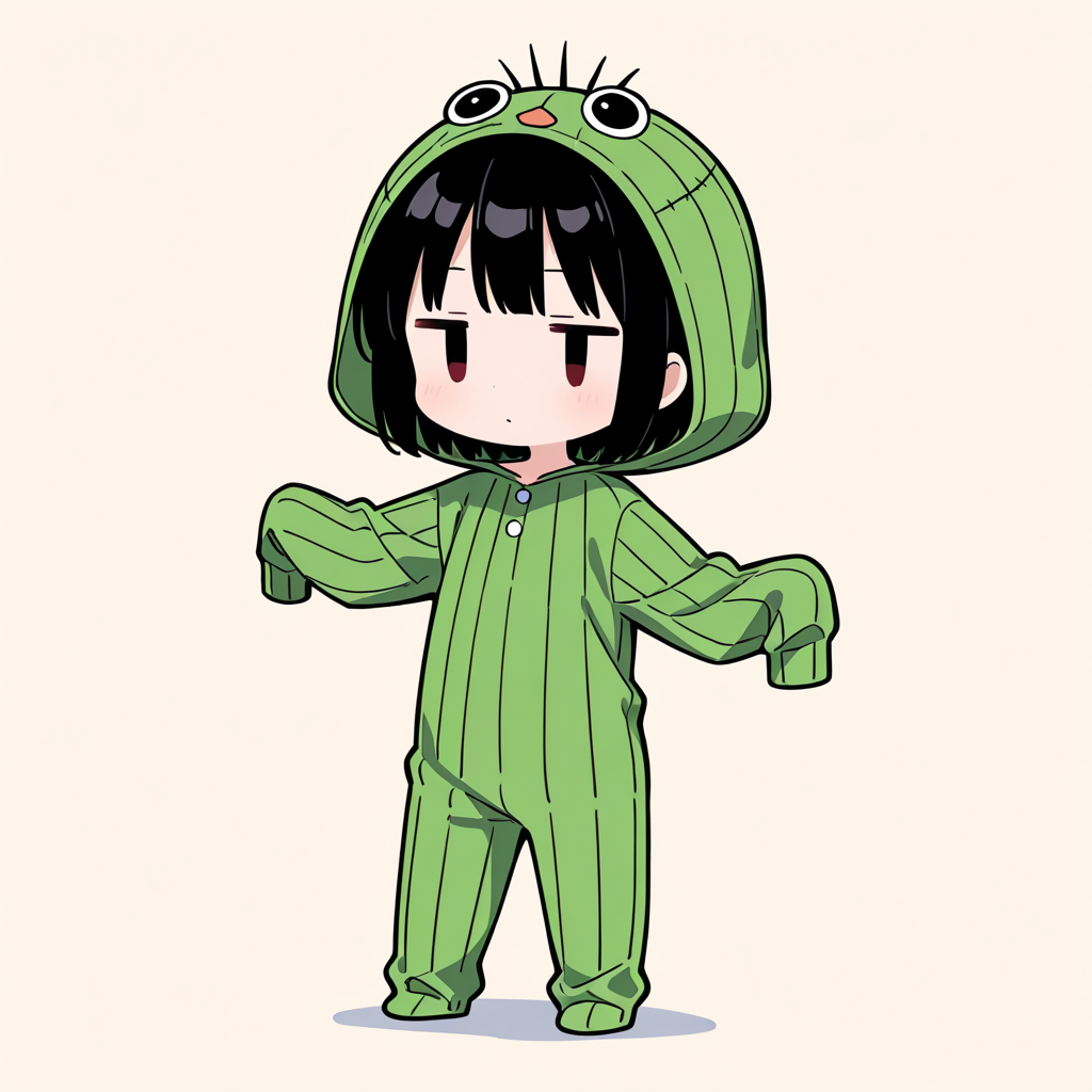 着ぐるみ着せ替え（サボテン）