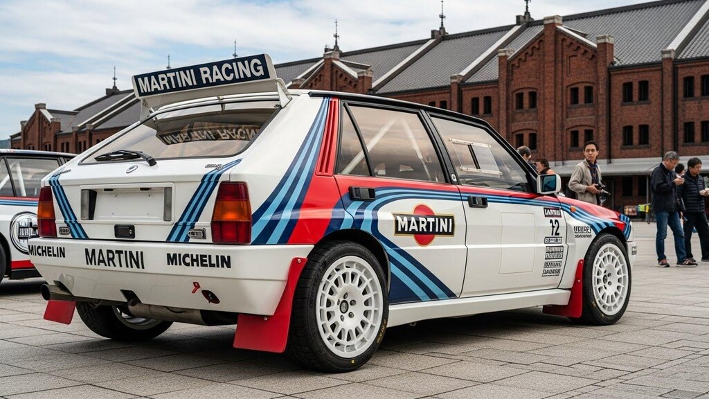 ランチアデルタラリーカー