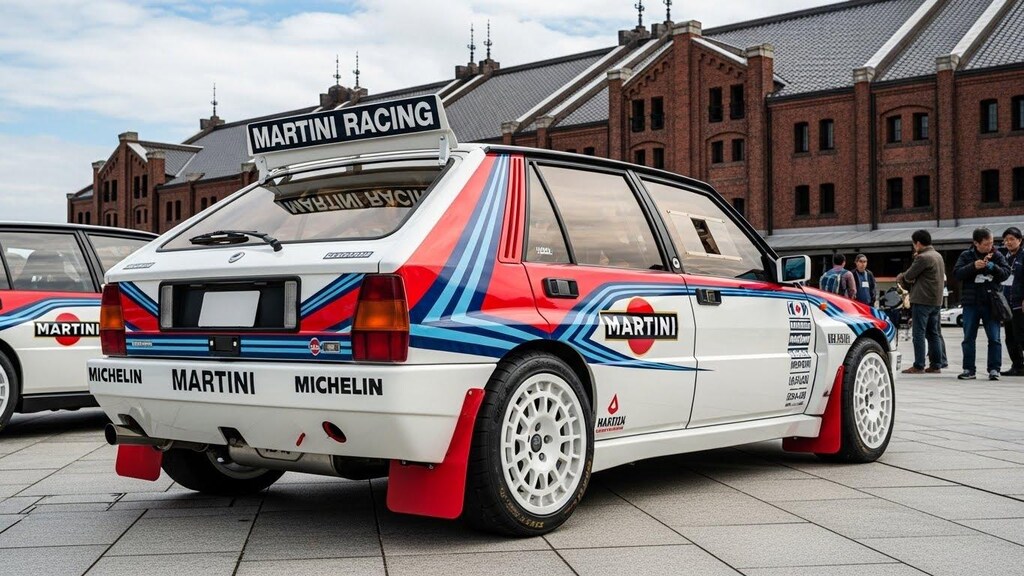 ランチアデルタラリーカー