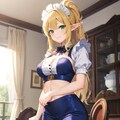 ヘソを出したいメイドたち 3枚目