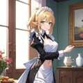ヘソを出したいメイドたち 4枚目