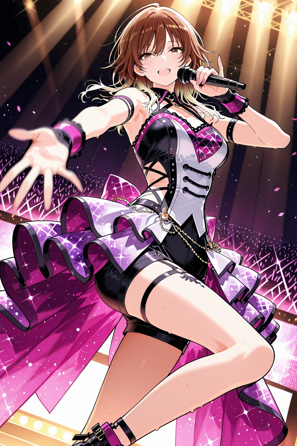 【コンサート】緋田美琴さん　ー新作衣装 DPM++ 2M Karras Ver. ー | の人気AIイラスト・グラビア