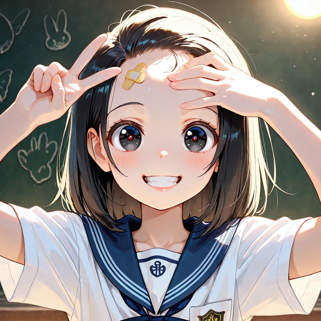 シャイニングおでこ