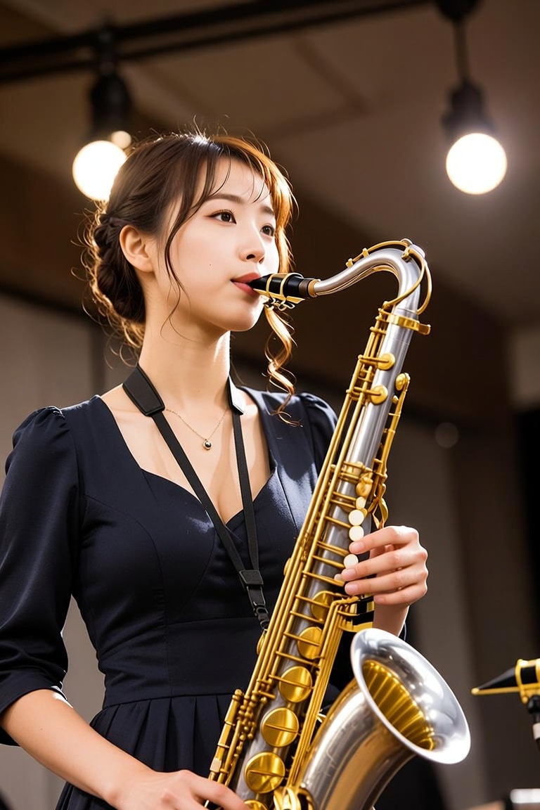 サックス プロ奏者 日本人女性29歳【楽器シリーズ①】