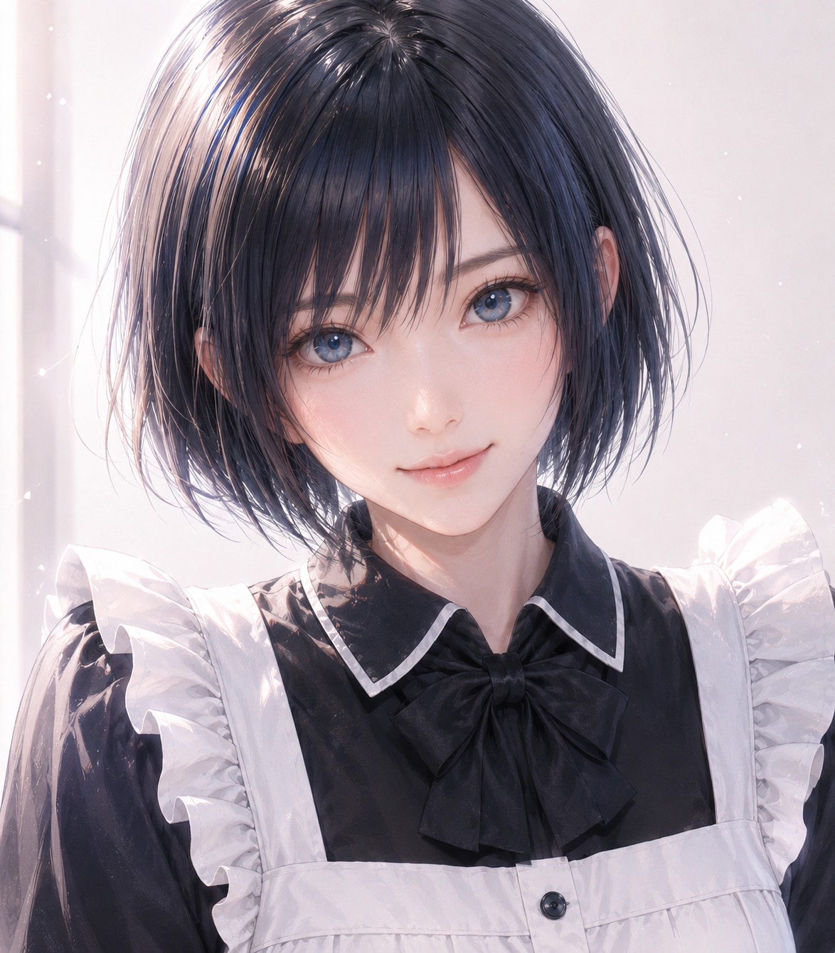 ショートボブなメイドちゃん