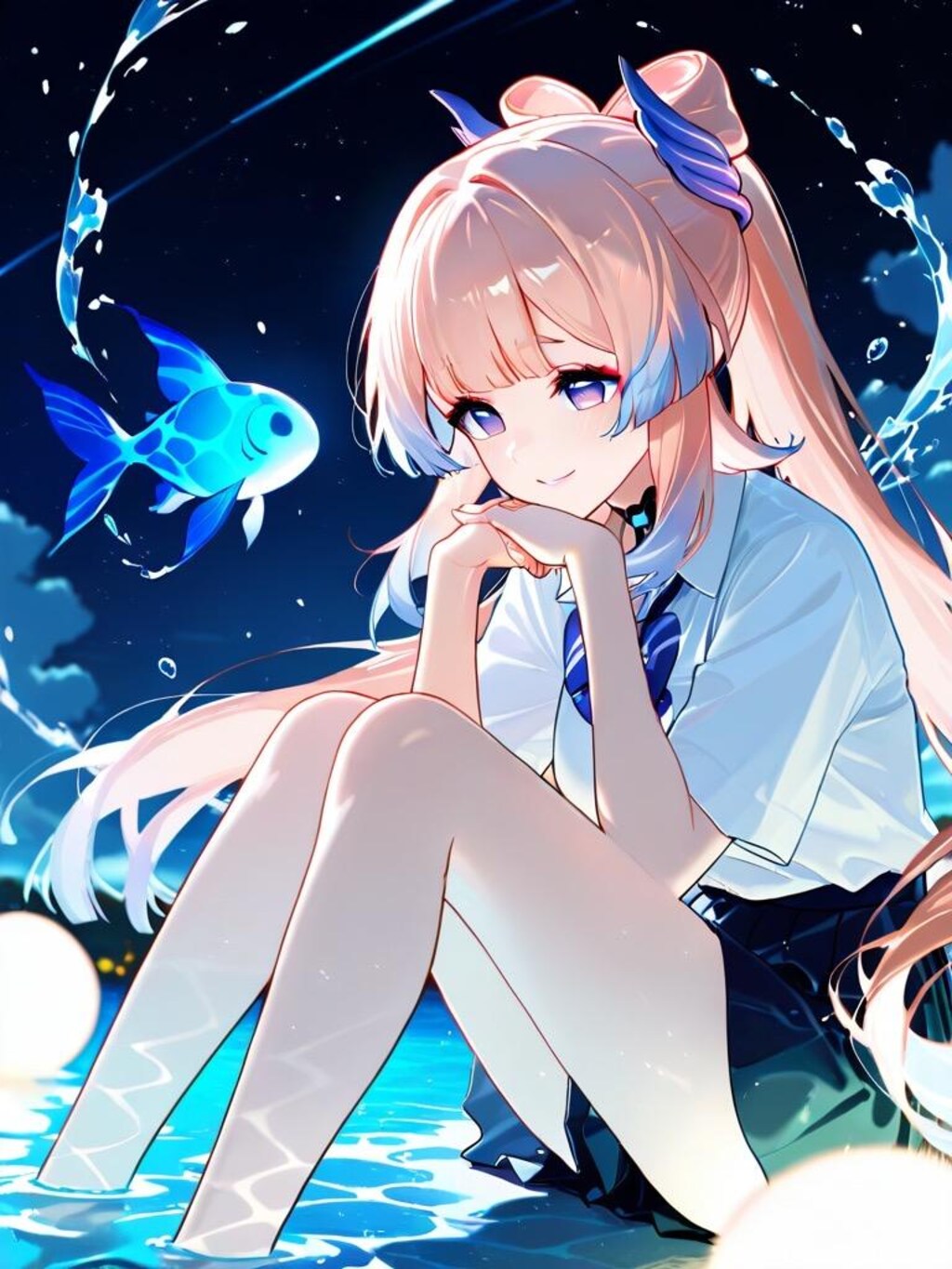 ふわっと着地×コロンビーナ(原神)