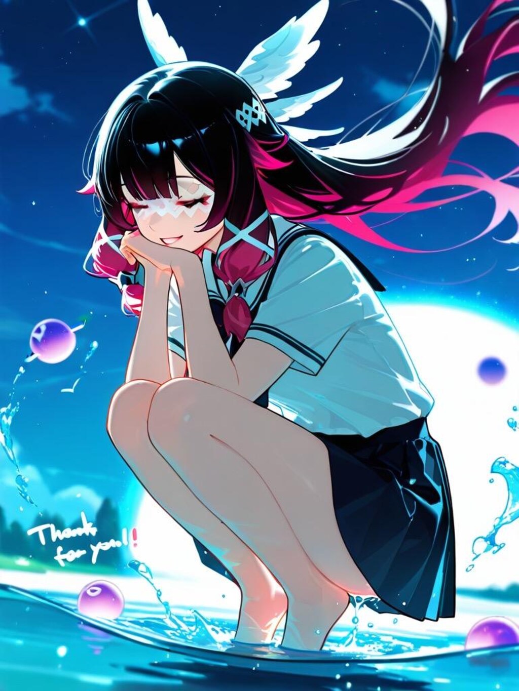 ふわっと着地×コロンビーナ(原神)