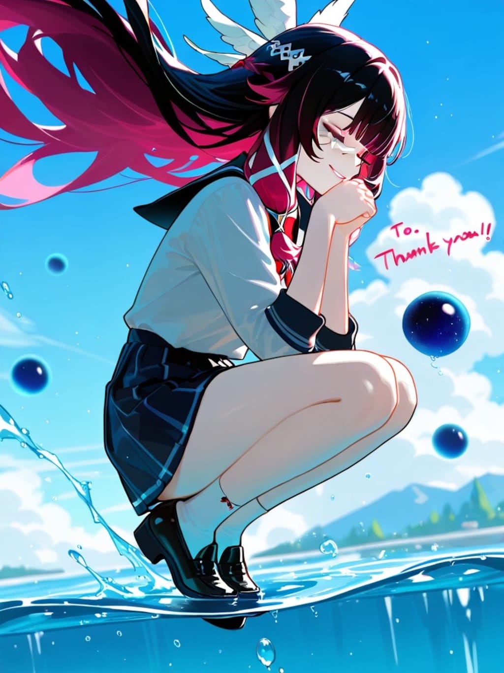 ふわっと着地×コロンビーナ(原神)