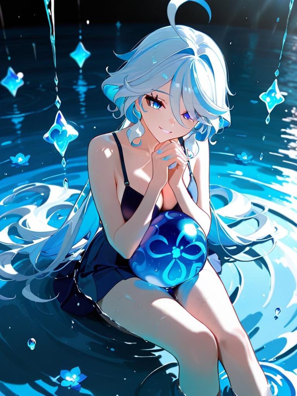 ふわっと着地×コロンビーナ(原神)