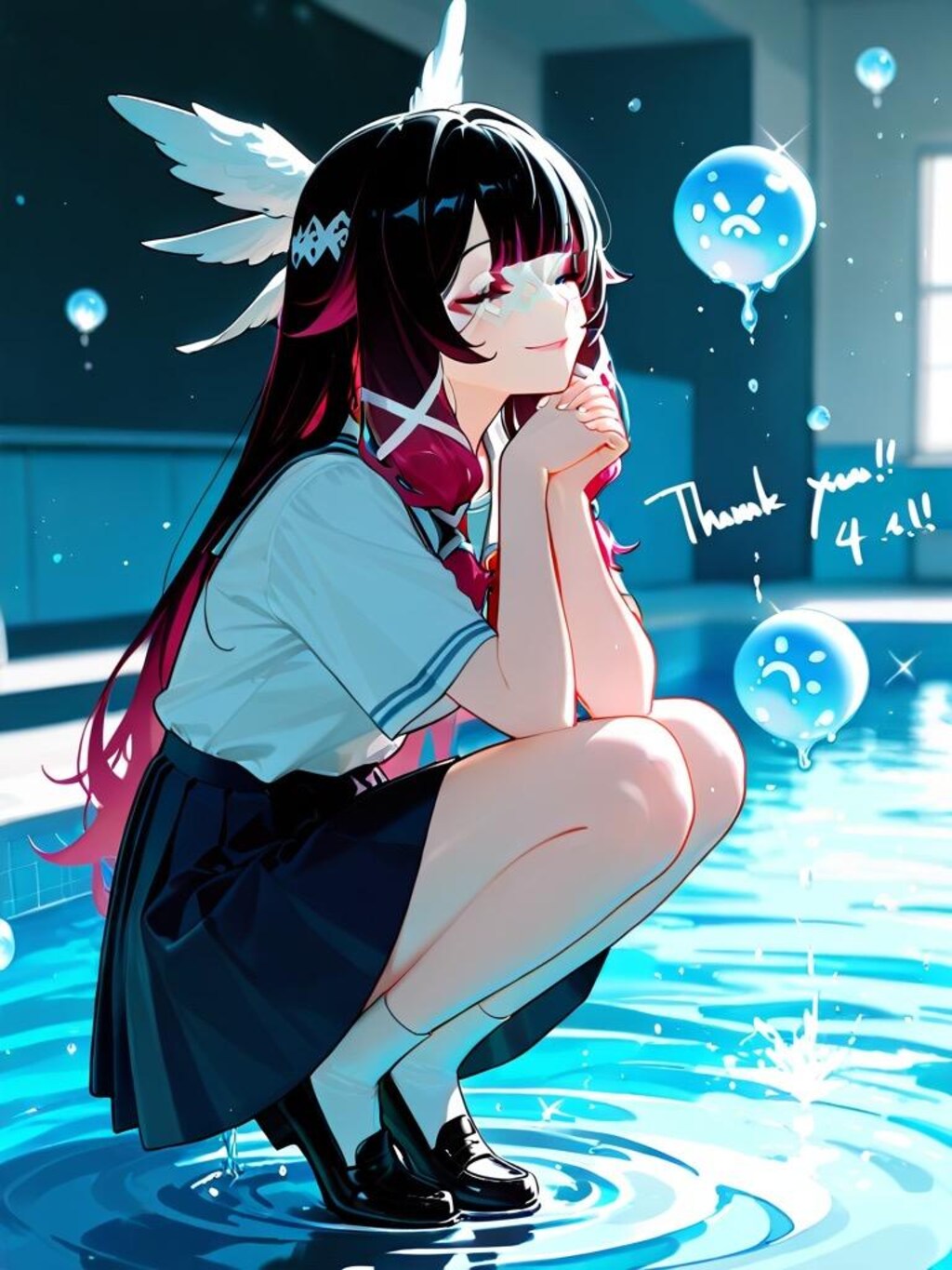 ふわっと着地×コロンビーナ(原神)