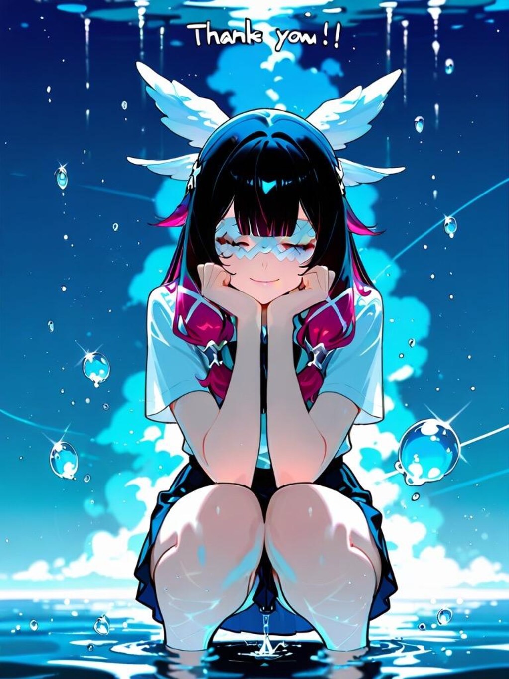 ふわっと着地×コロンビーナ(原神)