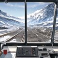 (運転席) 田舎のローカル線を走る 5枚目