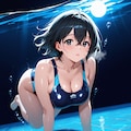 月夜の水泳部監督 5枚目