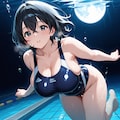 月夜の水泳部監督 6枚目