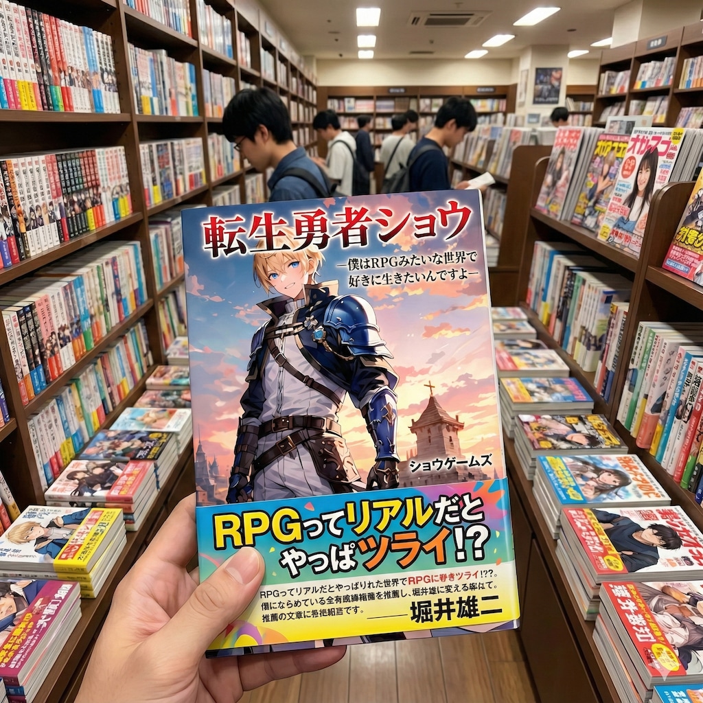 大ヒット中です、転生勇者ショウ！