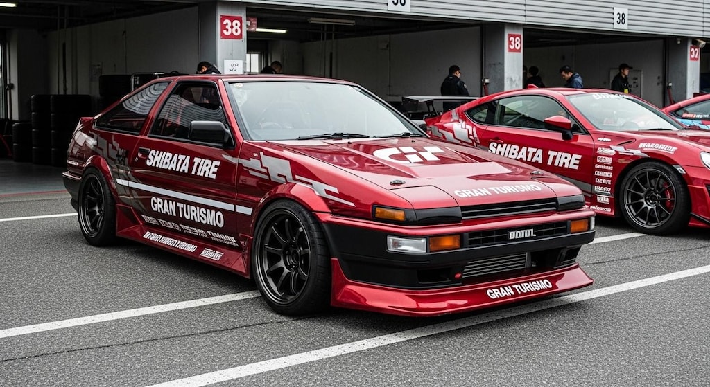 シバタイヤAE86