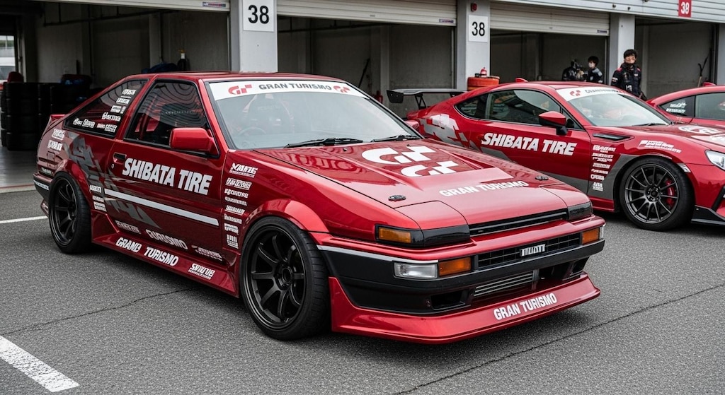 シバタイヤAE86