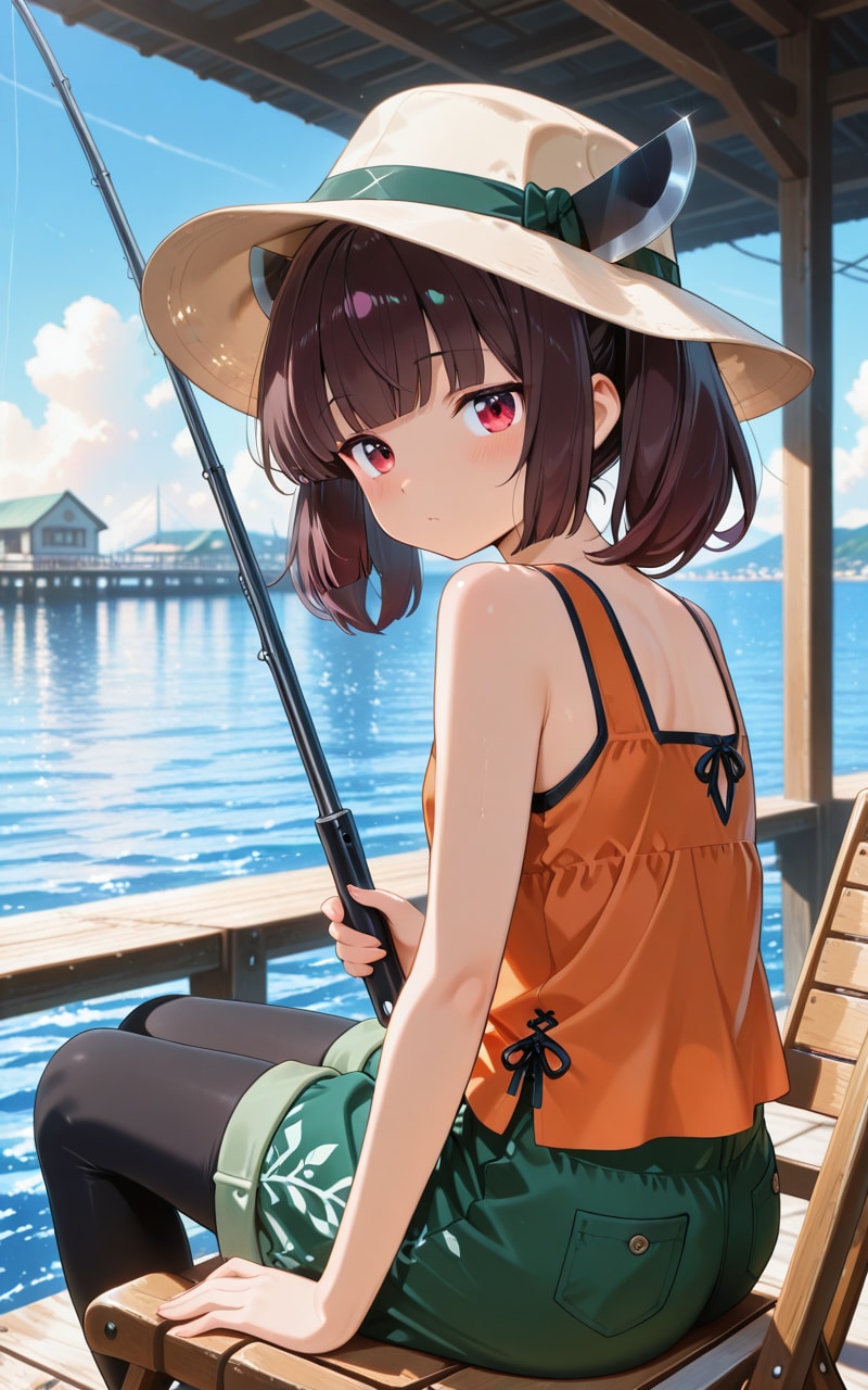 東北きりたん　釣り女子