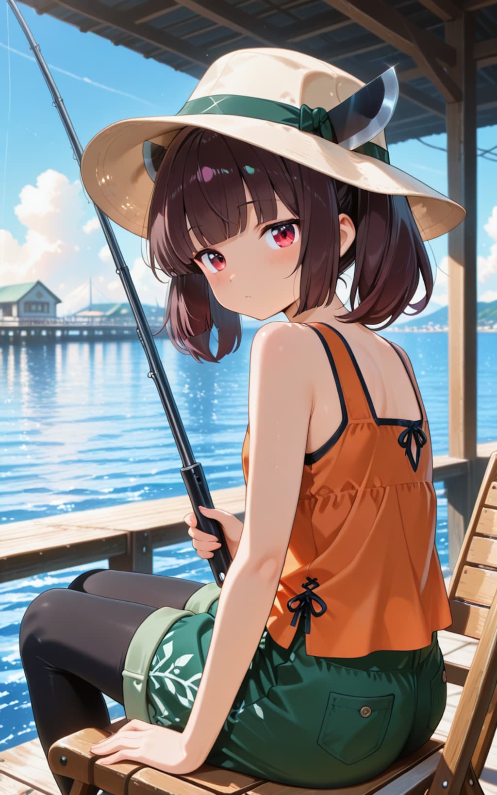東北きりたん　釣り女子