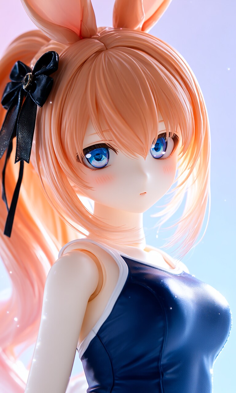 異世界制服少女達　スク水　 リルト・アイリス（Lilt-Iris） アクリルドールフィギュア