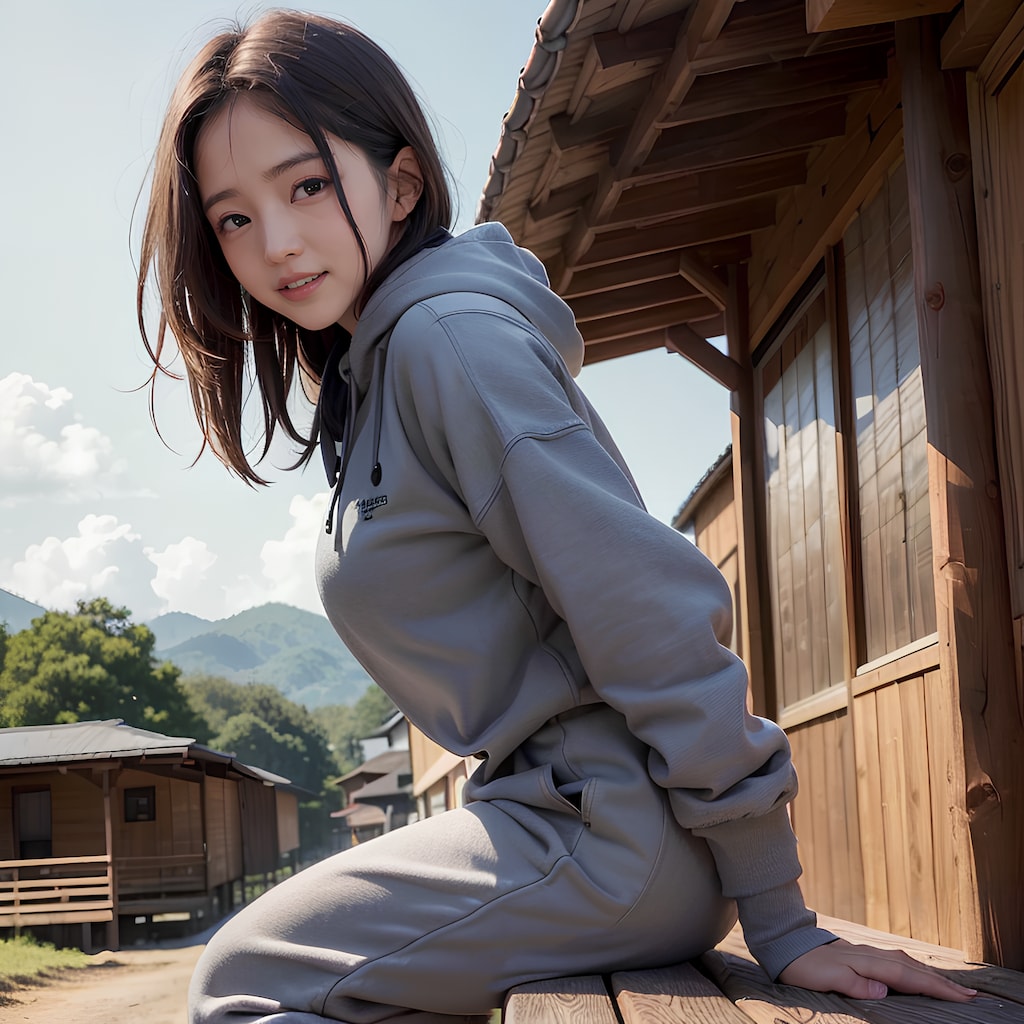 お掃除サボり先輩